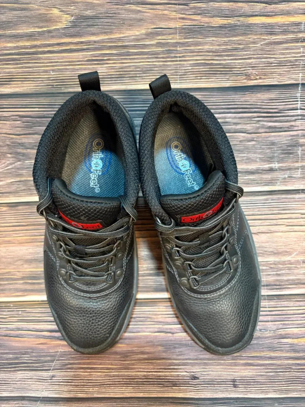 Orthofeet Delta Waterproof Boots Black Leather‎ Women's Size 7